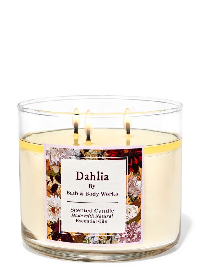 Dahlia 3-Wick Candle 411g